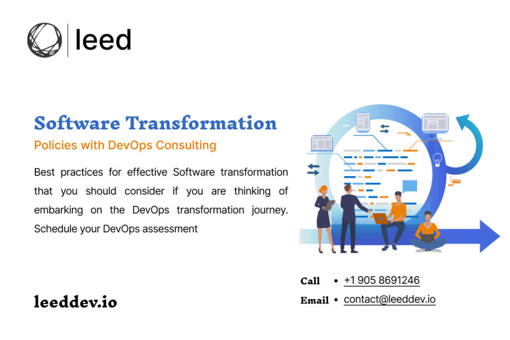 Software Transformation Policies With DevOps Consulting