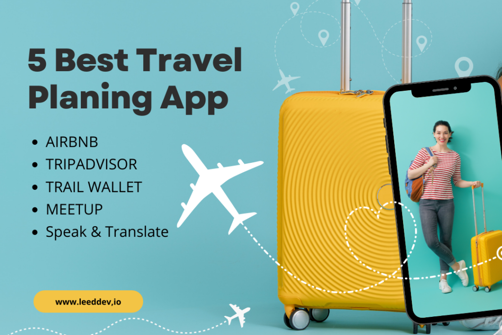 travel planing apps