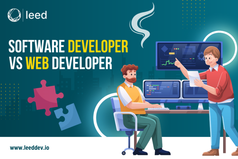 Software Developer Vs Web Developer: Difference Between Them - leed