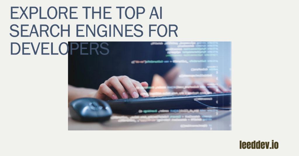 Best AI Search Engines for Developers