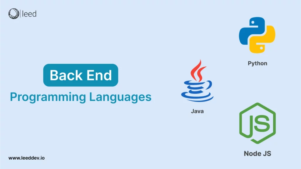 Backend Programming languages