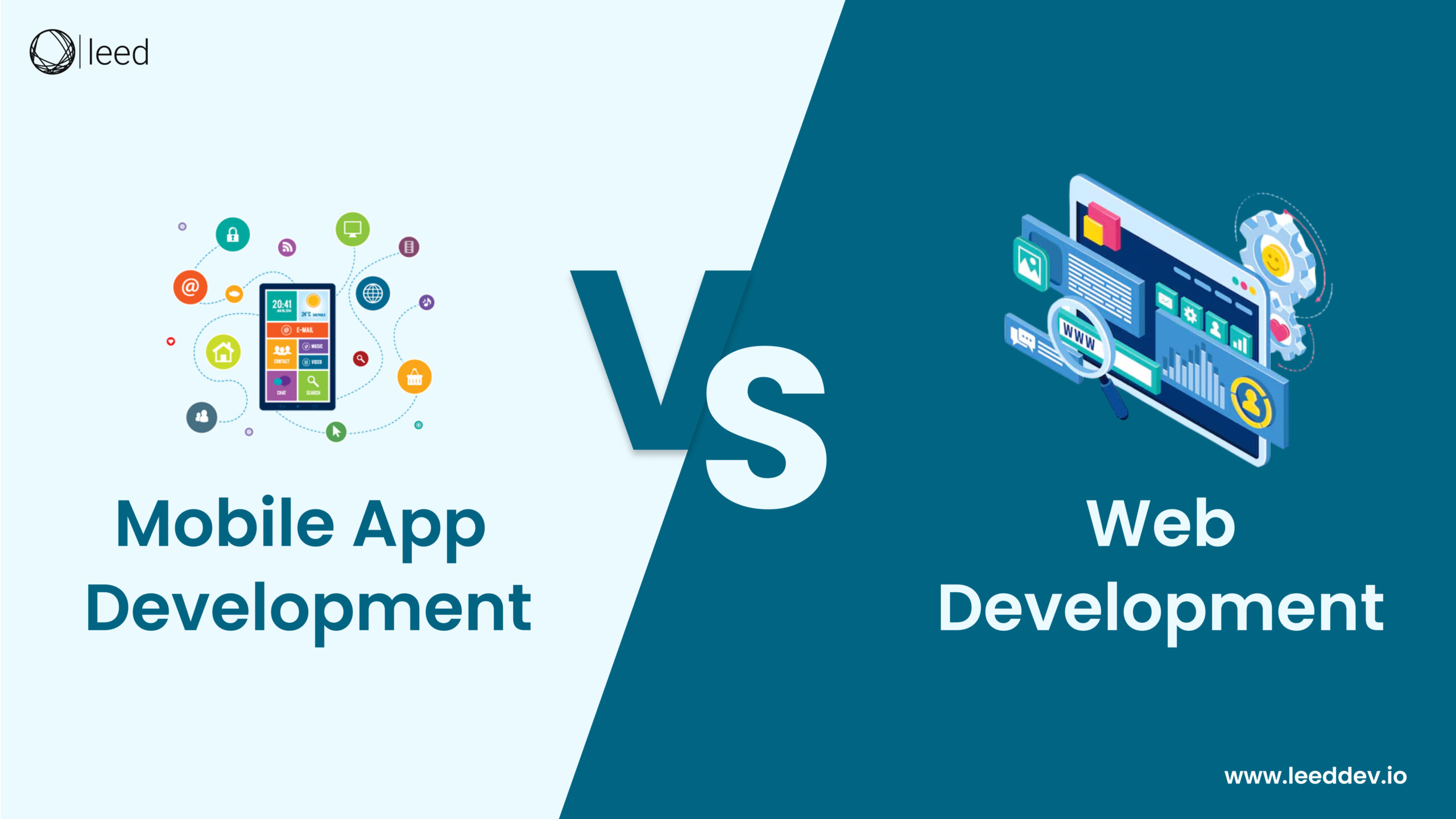 mobile app development vs web development